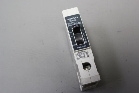 UNUSED NGB1B020  Siemens 20 Amp Breaker NGB1B020