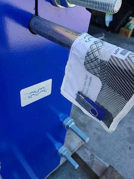 NEW Alfa Laval M6-MWFD Semi-welded M6 Gasketed plate heat exchanger