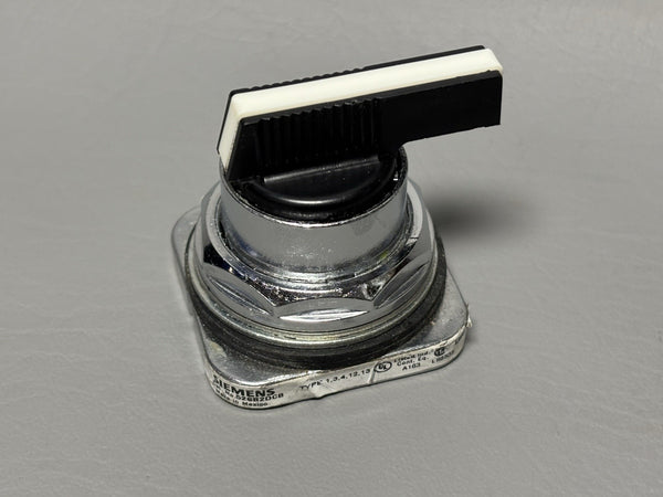 SIEMENS 52SB2DCB SELECTOR SWITCH CONTROL
