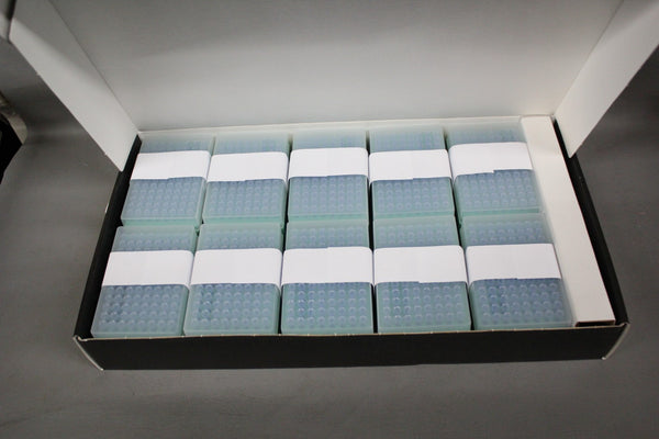 BOX OF 960 NEW AXYGEN/CORNING ROBOTIC 250uL PIPETTE TIPS FX-255-WB-R