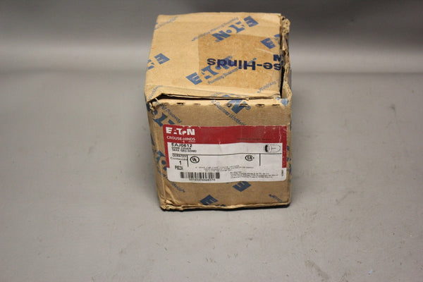 NEW EATON CROUSE HINDS EAJ0612 DOME COVER