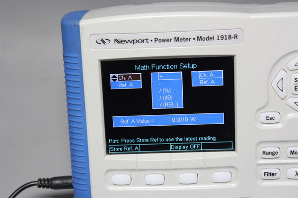 NEWPORT OPTICAL POWER METER 1918-R #3