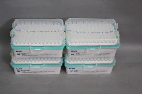 4 NEW BOXES (384) RAININ 200 uL BIOCLEAN ULTRA PIPETTE TIPS WITH FILTER 30389240