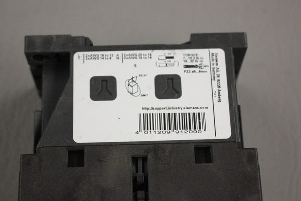 SIEMENS SIRIUS CONTACTOR LEN00C004277B