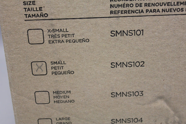 NEW BOX OF 1000 STARMED SELECT NITRILE EXAMINATION GLOVES POWDER FREE SMNS102  S