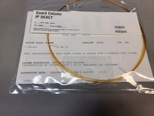 NEW RESTEK IP DEAC GUARD COLUMN 10044 FUSED SILICA