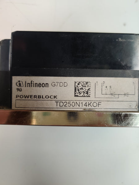 Infineon powerblock TD250N14KOF G7DD