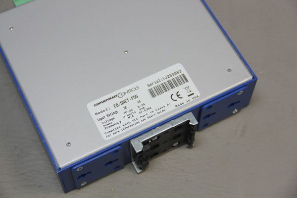 UNUSED CONTEMPORARY CONTROLS EXTENDABUS DEVICENET EXTENDER MODULE EB/DNET-FOG