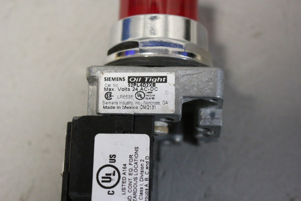 UNUSED SIEMENS PILOT LIGHT 52PL4D2XB