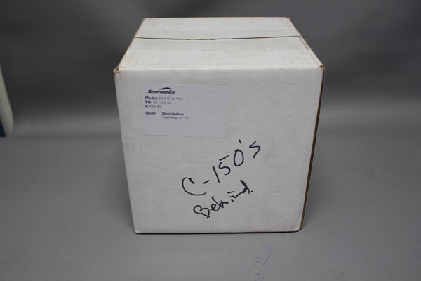 NEW SEAMETRICS EF81T-S-150 FLOW SENSOR, T-SHAPED