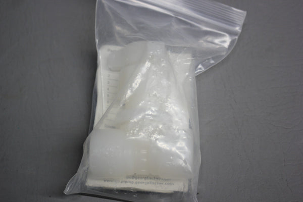 NEW +GF+ PVDF CORROSION RESISTANT NEEDLE VALVE 155.522.556