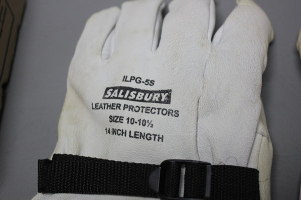 HONEYWELL SALISBURY LEATHER PROTECTED LINEMAN GLOVES  ILPG-5S