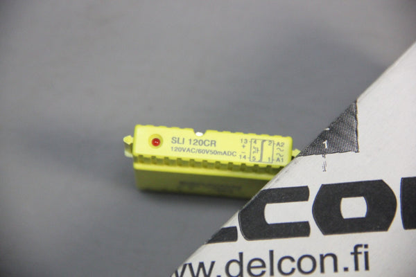 10 NEW DELCON INTERFACE RELAY SLI 120CR