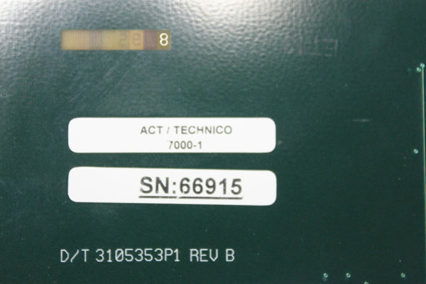 ACT cPCI CARRIER W/ CURTISS WRIGHT SCRAMNET GT200 CARD H-AS-GPM128SC-20 #2