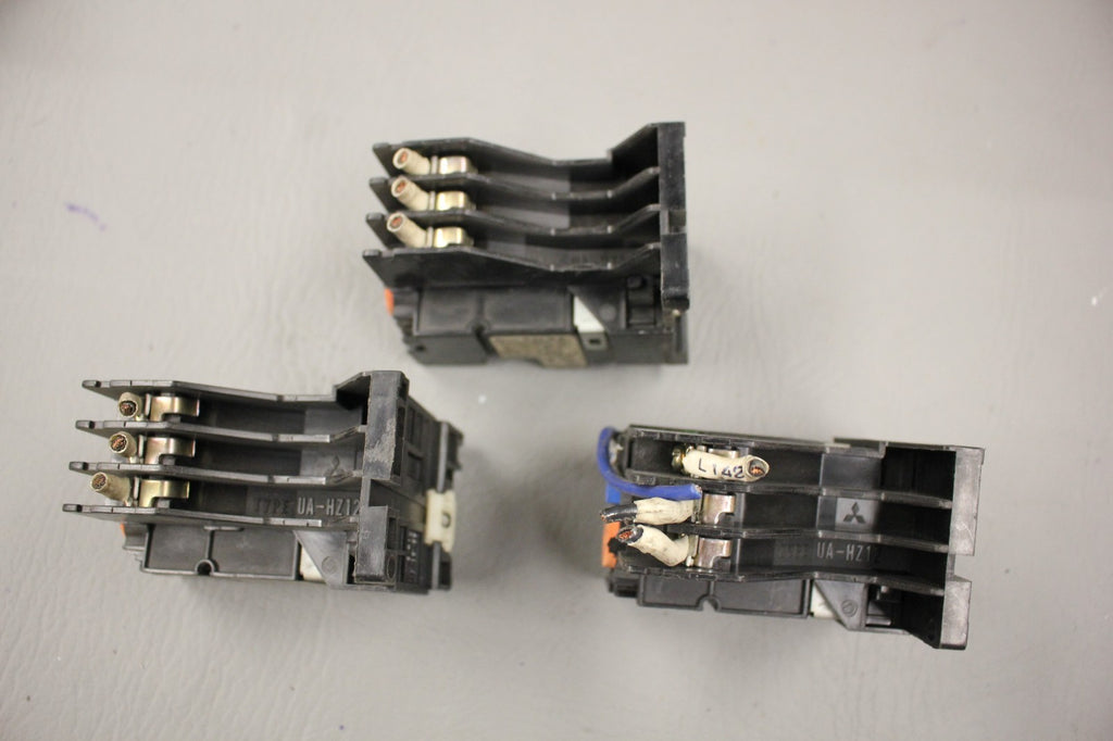 LOT OF 3 MITSUBISHI ELECTRIC THERMAL OVERLOAD RELAY TH-K12 KP