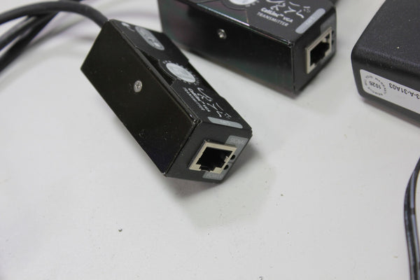 3 SP Controls Catlinc VGA Transmitter Cat5 Audi Video 38ZT + Power Supply