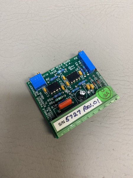 TRIANGLE PACKAGE MACHINERY 1 AMP SCALE BOARD 5727 REV.01