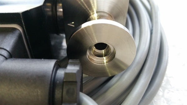  CKD SOLENOID VALVE W/ FLANGES FOR HIGH VACUUM APPLICATIONS HVB41