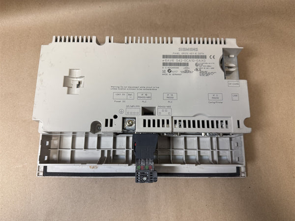 SIEMENS SIMATIC OPERATOR PANEL 6AV6 542-0CA10-0AX0