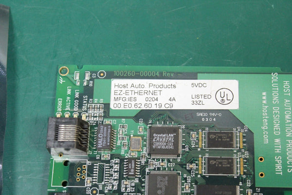 HOST AUTOMATION EZ-ETHERNET MODULE 