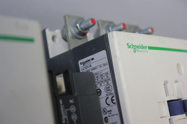 SCHNEIDER ELECTRIC REVERSING CONTACTOR LC1D115