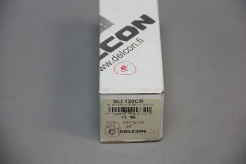 7 NEW DELCON INTERFACE RELAY SLI 120CR
