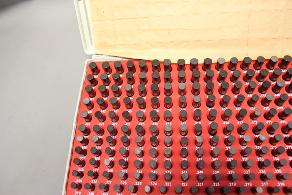 VERMONT GAGE BLACK GUARD PIN GAGE SET  901100500