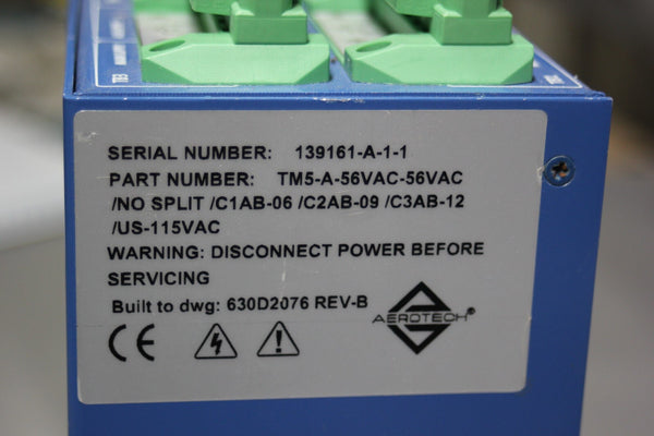 AEROTECH TRANSFORMER TM5-A-56VAC-56VAC