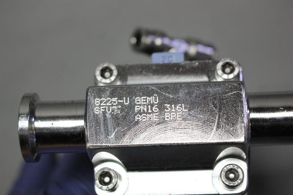 GEMU 3/4" STAINLESS STEEL DIAPHRAGM VALVE PT-00-450