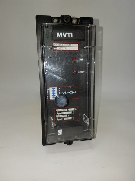 MVTI INSTANTANEOUS UNDERVOLTAGE RELAY MVTI11C1CB0751A