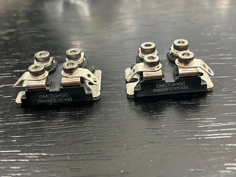 2pc Ohmite omctghgc Industrial Power Block Resistors