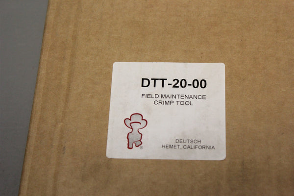 NEW DEUTSCH FIELD MAINTENANCE CRIMPER CRIMP TOOL DTT-20-00