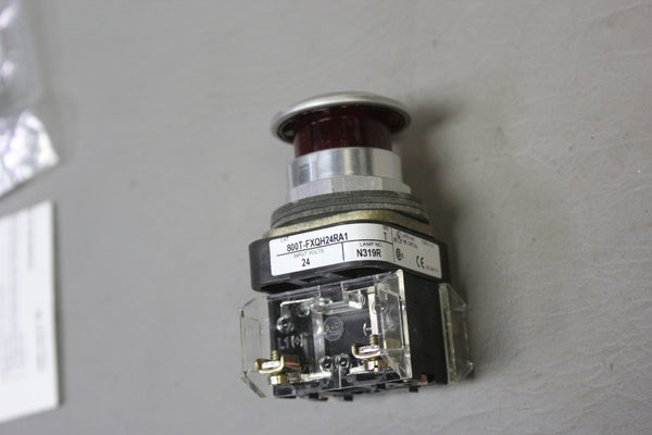 NEW ALLEN BRADLEY ILLUMINATED PUSHBUTTON  800T-FXQH24RA1 SER. T