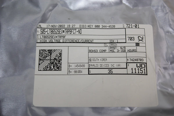 35 NEW ANALOG DEVICES Buck DUAL STEP DOWN Switching Regulator IC LT8652SEV#TRPBF
