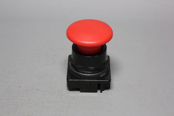 SIEMENS BLACK MAX RED MUSHROOM HEAD PUSH-PULL EMERGENCY STOP BUTTON 52BP2W2