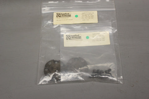2 NEW APPLIED ROBOTICS PRODUCT ADAPTOR KIT QSAP-25AISOBC40 W/ MOUNTING HARDWARE