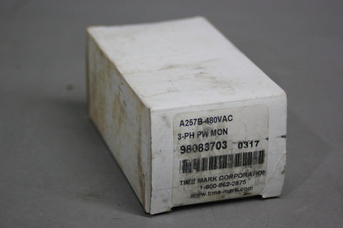 NEW TIME MARK 3 PHASE MONITOR A257B