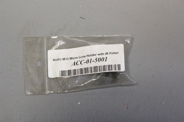 NEW TELEDYNE M12 MICRO LENS HOLDER W/ IR FILTER ACC-01-5001