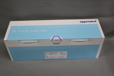 NEW PACK OF 10x 96 EPPENDORF MOTION RACKS 1-50uL FILTERTIPS PCR CLEAN 0030014413