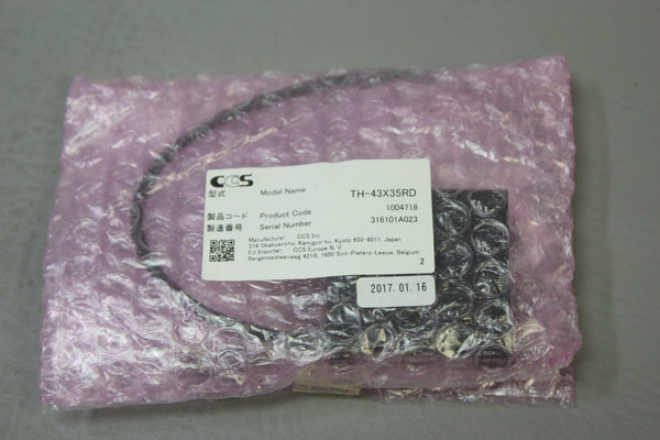 NEW CCS RED LIGHT EMITTER FOR MACHINE VISION   TH-43X35RD