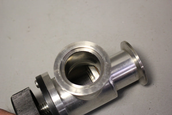 KEY HIGH VACUUM RIGHT ANGLE VALVE SA-150-K-N