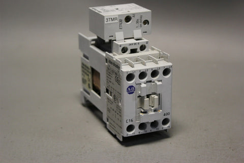 Allen-Bradley General Purpose Contactor 100-C16DJ400 + Timing Module 100ETAZJ30