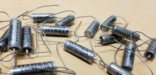 21 Unused Sprague Hyrel PIO Capacitors .0027 600VDC Tube Amp