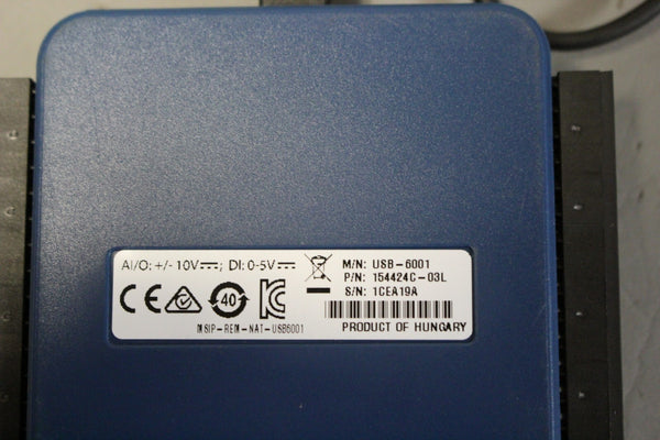 NATIONAL INSTRUMENTS MULTIFUNCTION DAQ DEVICE USB-6001
