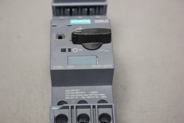 SIEMENS SIRIUS  3RV2811-0AD10 CIRCUIT BREAKER