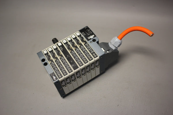 NITRA SOLENOID VALVE MANIFOLD WITH 8 VALVES CMV-A1L-1A & CMV-D2X-3X