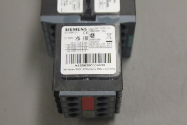 SIEMENS 3RT2015-1AK64-3MA0 CONTACTOR