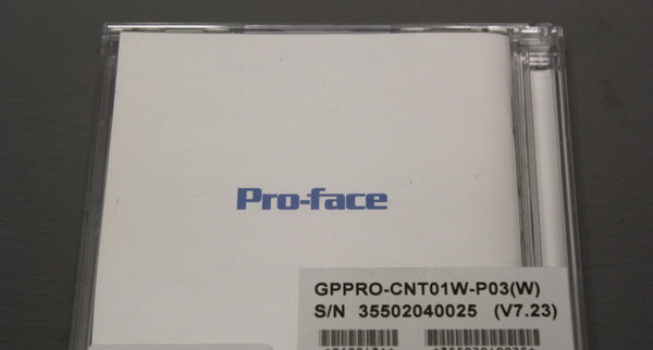 PRO-FACE GPPRO-CNT01W-P03 SCREEN EDITOR SOFTWARE