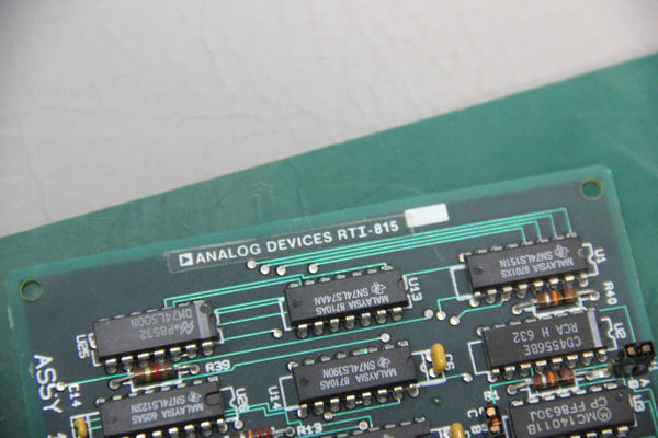 ANALOG DEVICES MULTIFUNCTION CARD RTI-815