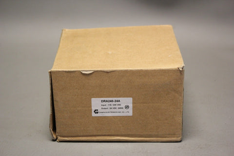 NEW CHINFA DIN RAIL POWER SUPPLY DRA240-24A